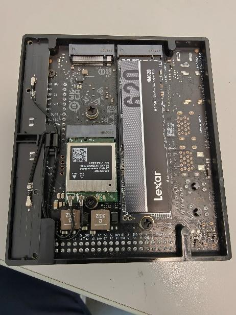 SSD installed